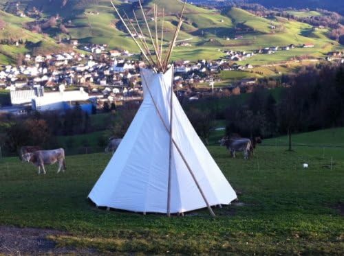 Ø 6m Tipi Indianerzelt Wigwam Indianer Zelt Sioux Style