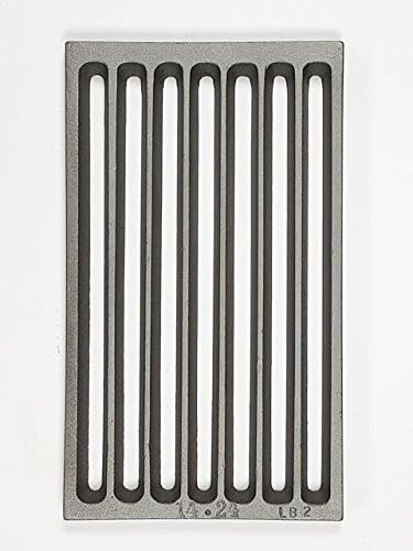 Leda Ascherost 24x14cm + 1 Stück gratis Rotthues Feuerzeug, 24x14cm
