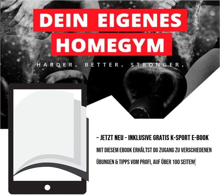 K-Sport: Langhantelablage bis 180kg belastbar I Squat-Rack für Langhanteltraining I Hantel-Ablage fü