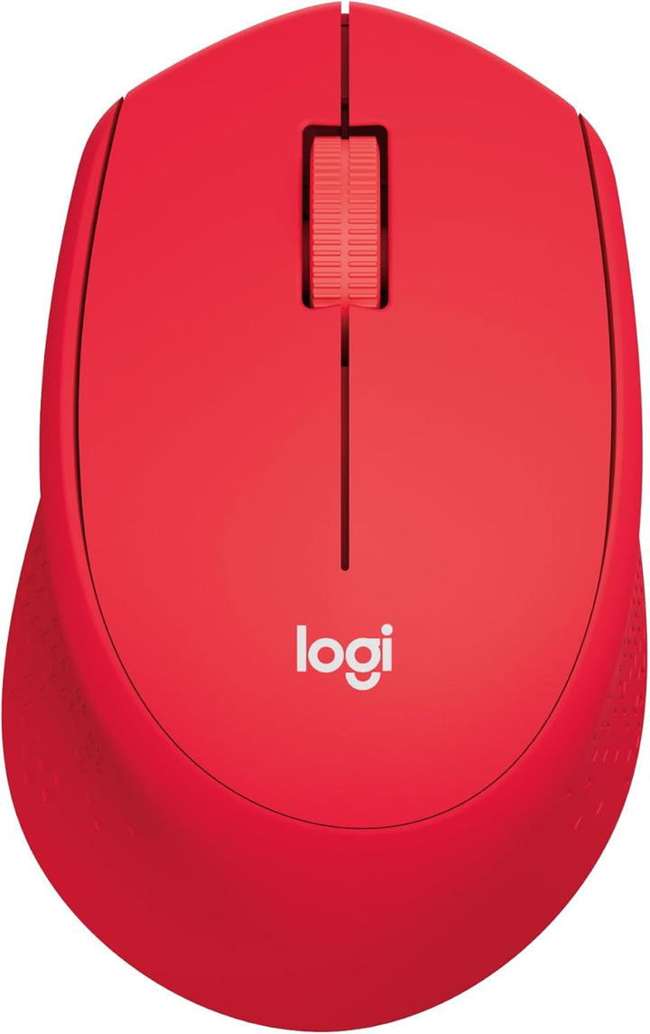 Logitech M330 SILENT PLUS Kabellose Maus, 2,4 GHz mit USB-Nano-Empfänger, 1000 DPI Optical Tracking,