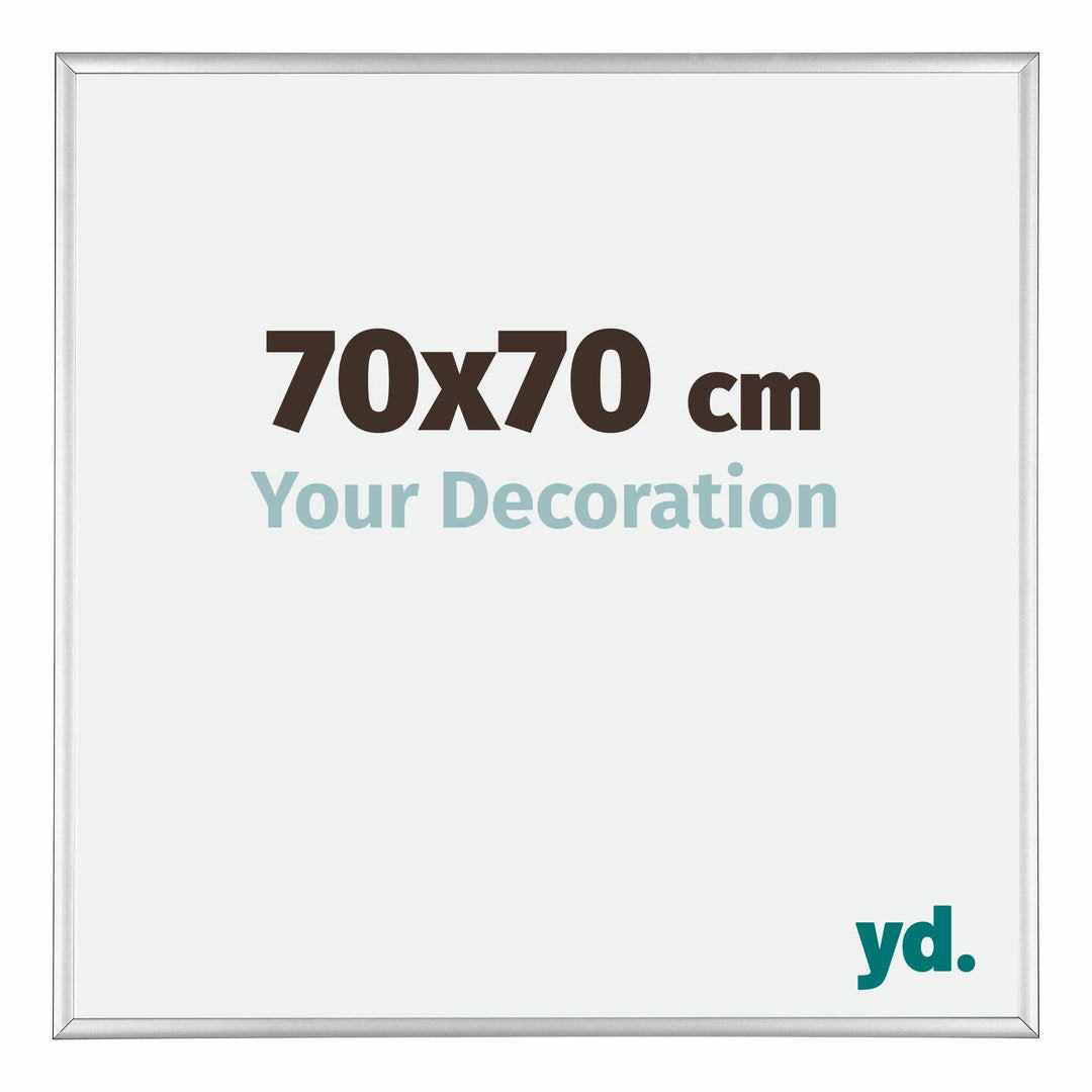 yd. Your Decoration - Bilderrahmen 70x70 cm - Bilderrahmen aus Aluminium mit Acrylglas - Antireflex