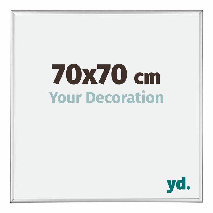 yd. Your Decoration - Bilderrahmen 70x70 cm - Bilderrahmen aus Aluminium mit Acrylglas - Antireflex