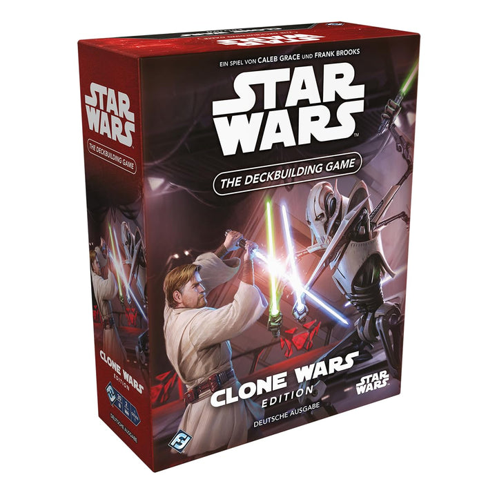 Fantasy Flight Games, Star Wars: The Deckbuilding Game – Clone Wars Edition, Kennerspiel, Kartenspie
