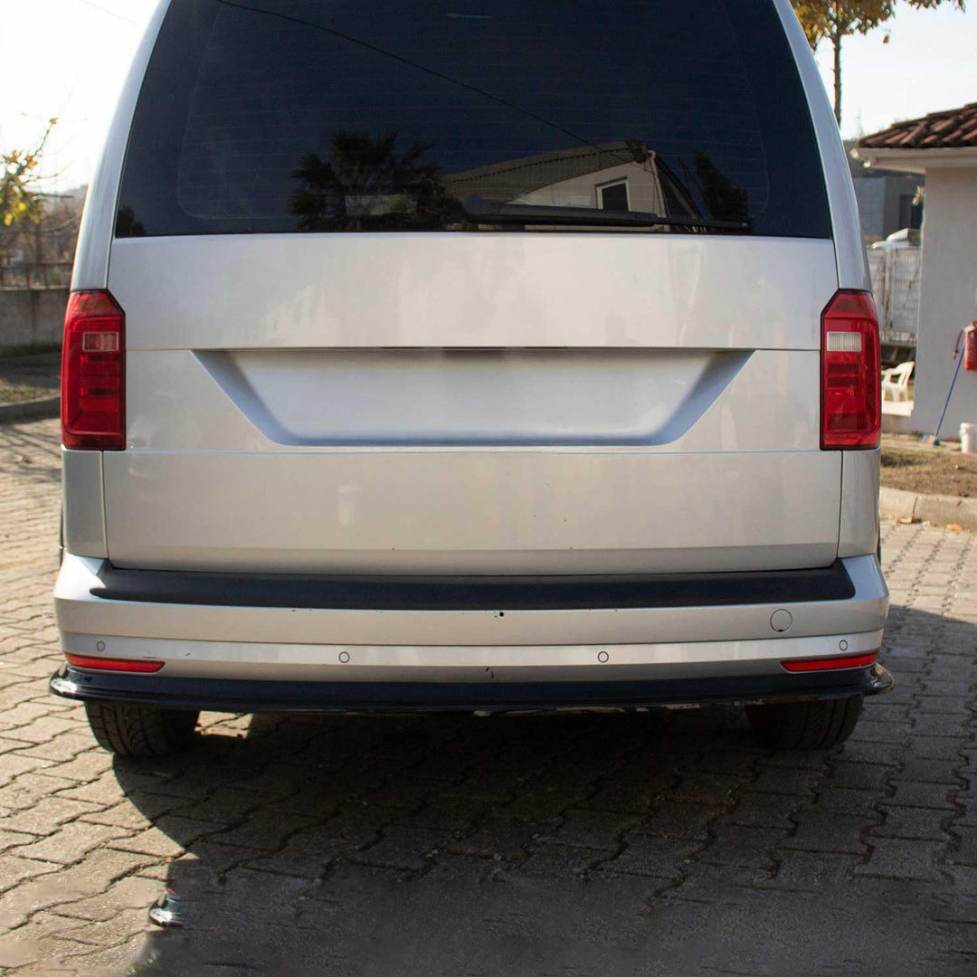 OMAC Ladekantenschutz Stossstangenschutz kompatibel mit VW Caddy 2015-2020 ABS Schwarz 1tlg Caddy 20