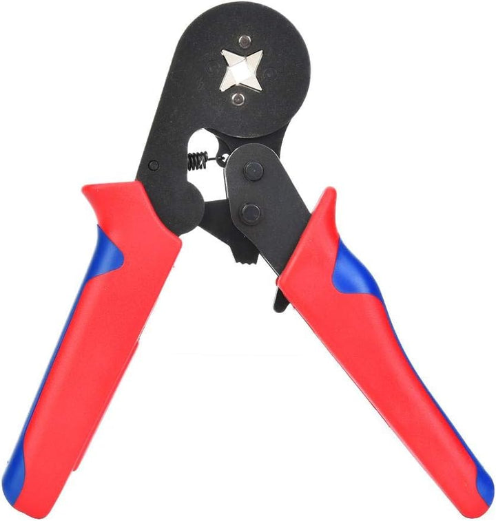 Crimperzange, HSC8 6-4A Selbsteinstellende Ratsche Crimperratschen-Crimpzange 0,25~10 mm² AWG23-10