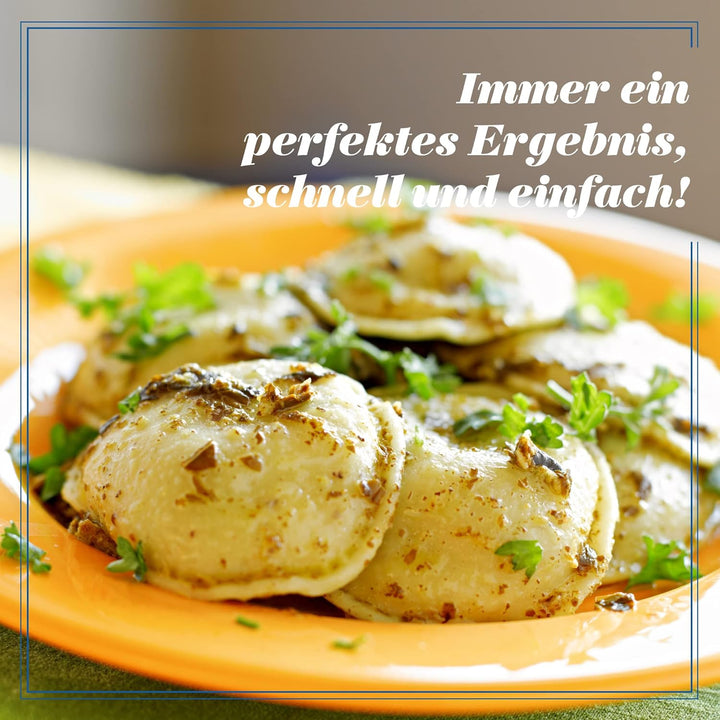 La Gondola Ravioli-Stempel - Rund Glatt 38mm | Italienisches Pasta-Werkzeug für Zuhause und gewerbli