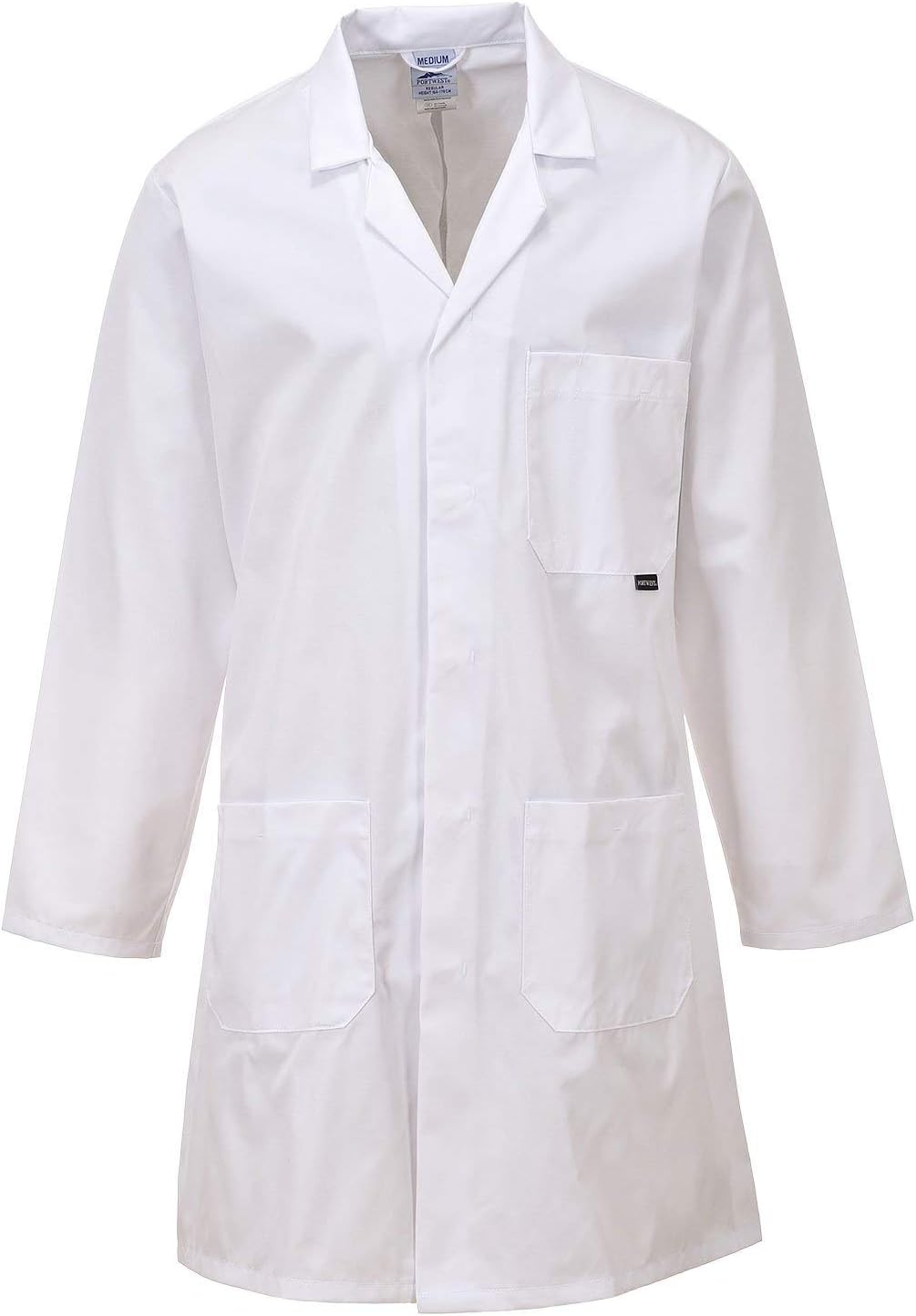 Portwest Standard-Kittel. Farbe: Weiss. Grösse: 3XL. C852WHRXXXL. 3XL Weiss, 3XL Weiss