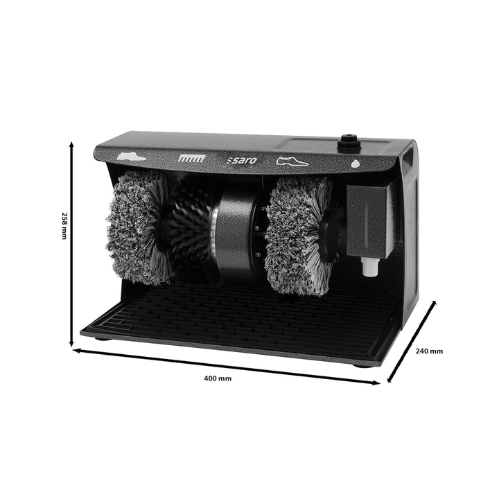 Saro 328-1050 Schuhputzmaschine Modell ESP 006 zur automatischen Reinigung/ Plege von Schuhen (2 Pol