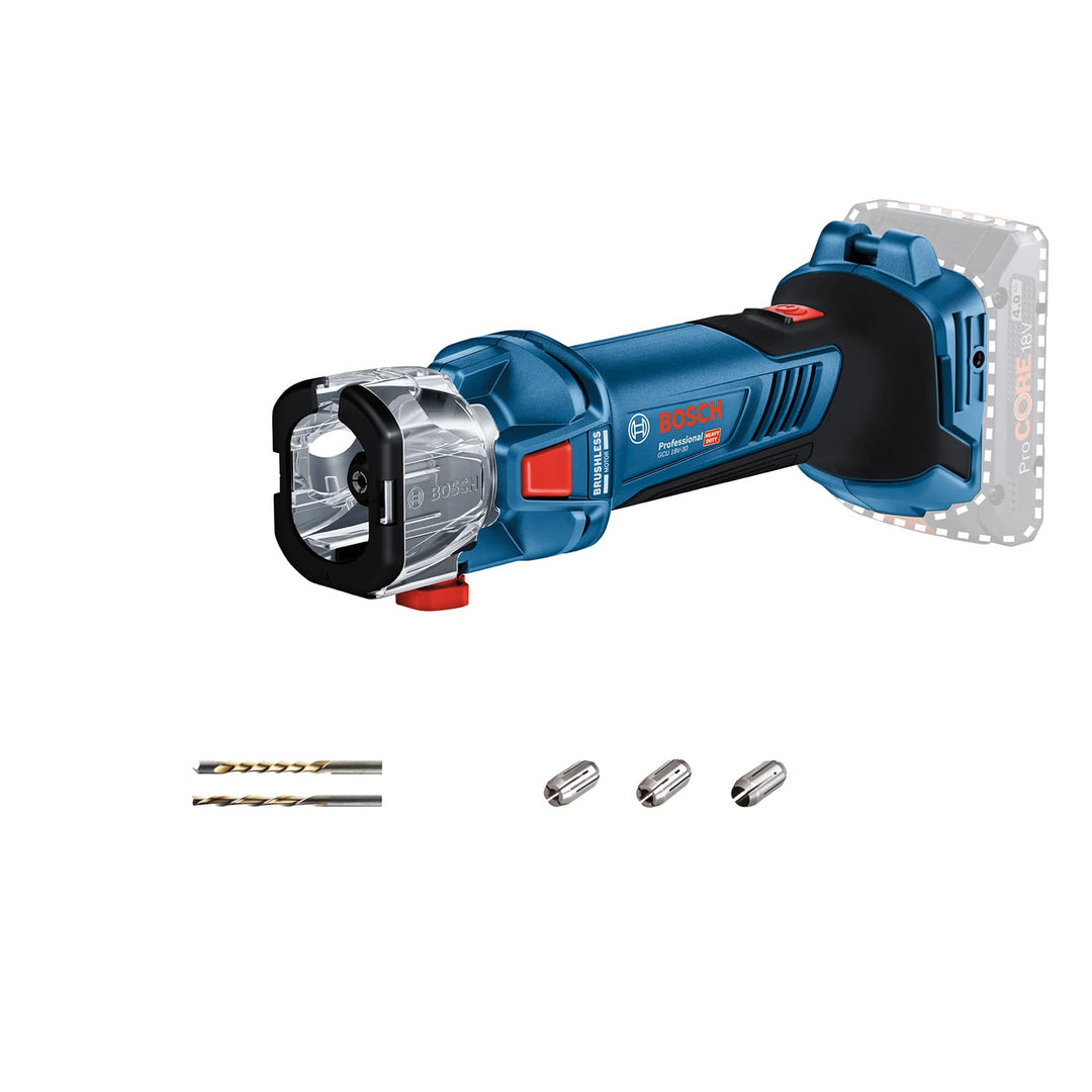 Bosch Professional 18V System Akku-Spiralsäge GCU 18V-30 (bürstenloser Motor mit 30.000 min⁻¹, inkl.