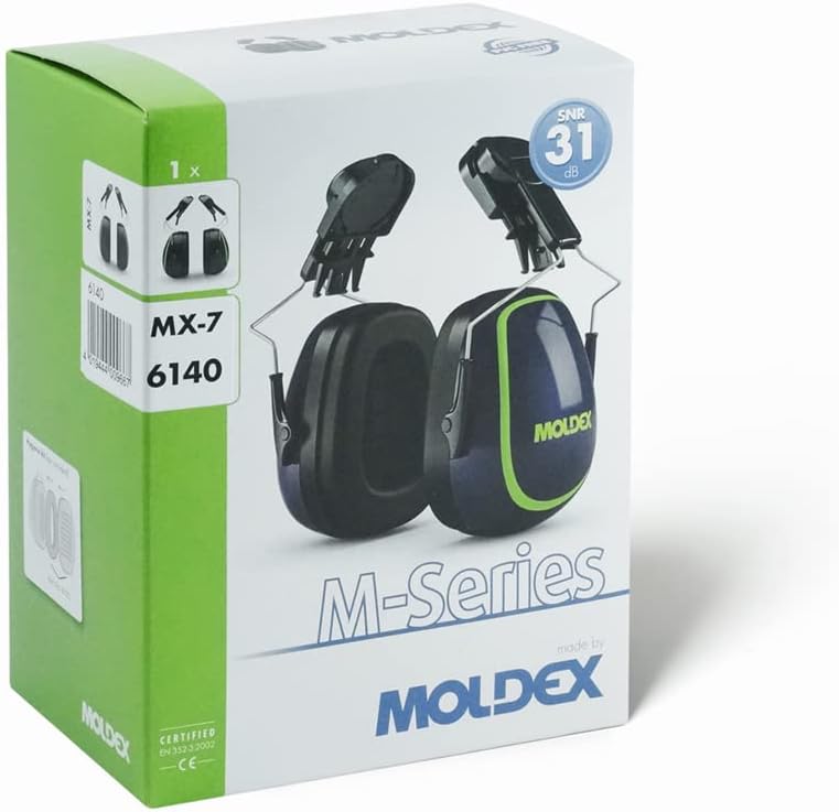 Moldex Helm-Gehörschutzkapsel "Serie MX-7" SNR 31dB, 1 Stück, 6140