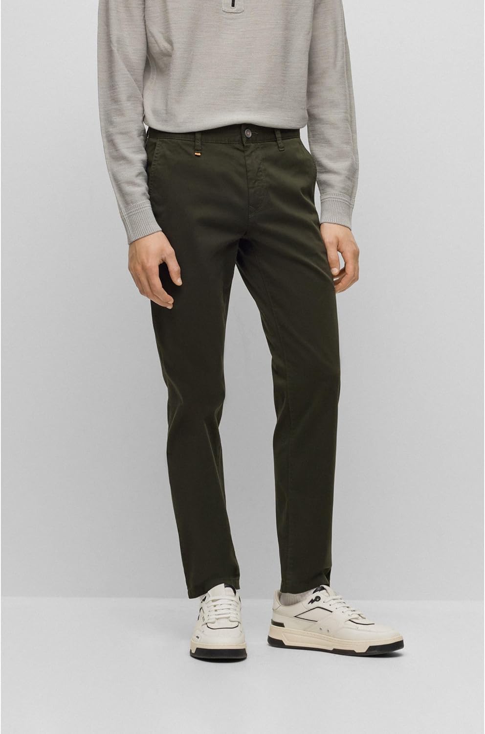 BOSS Herren Chino_Tapered_DS 32W / 36L Open Green346, 32W / 36L Open Green346