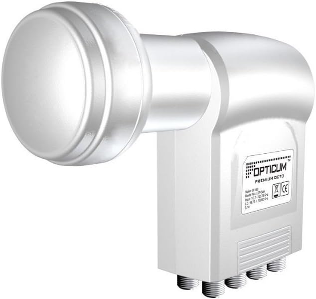 Opticum LOP-04 H Octo-Switch LNB (0,1dB, geeignet für Satelliten-Receiver)