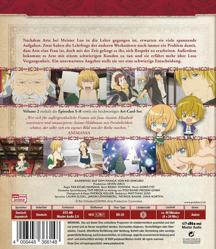 Arte - Volume 2 (inkl. Art-Card-Set) [Blu-ray], Blu-ray