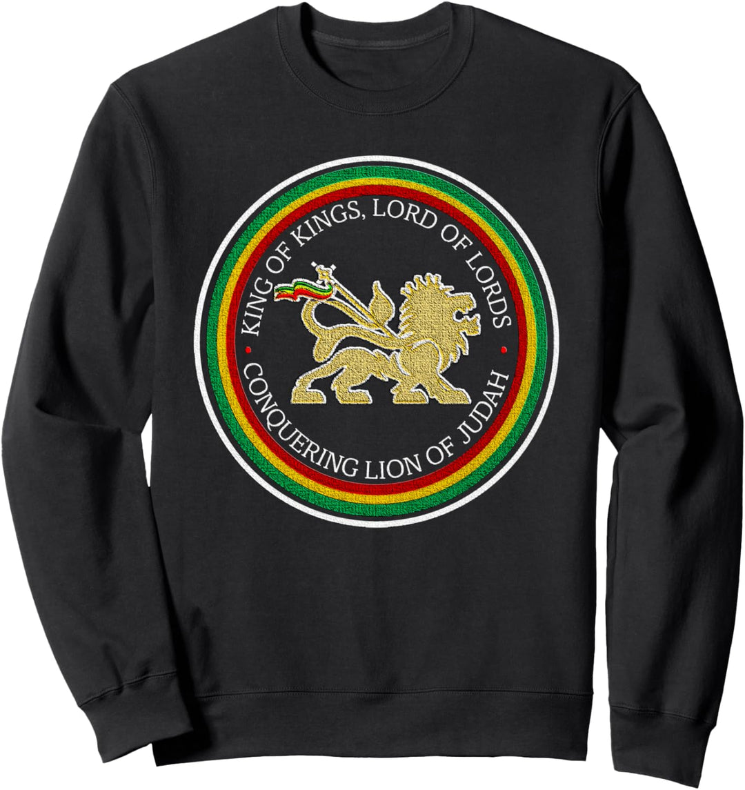 Rastafari-Löwe von Judah Rastafari Reggae Sweatshirt