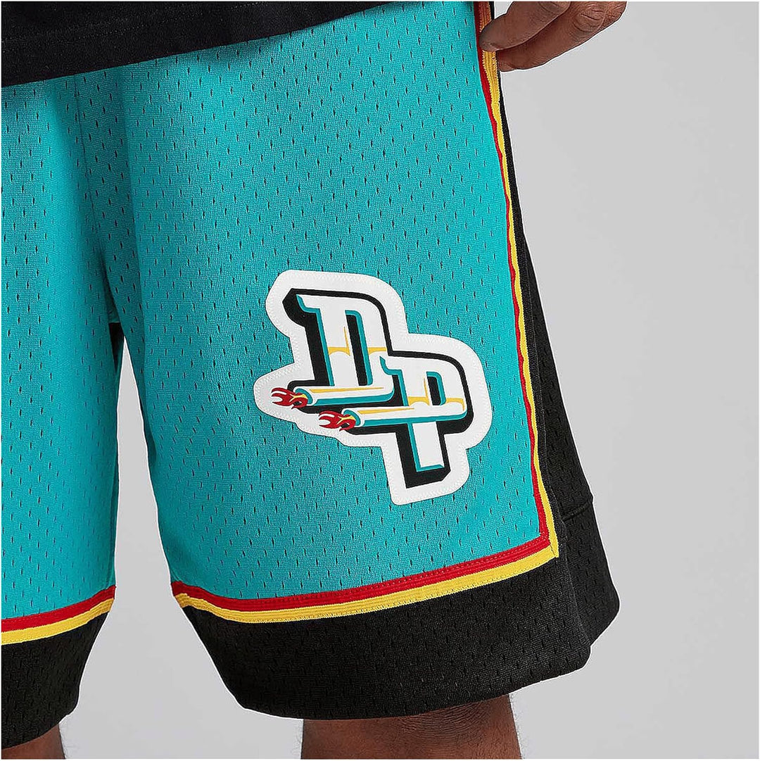 Mitchell & Ness Swingman Shorts 2.0 - D. Pistons L Türkis, L Türkis