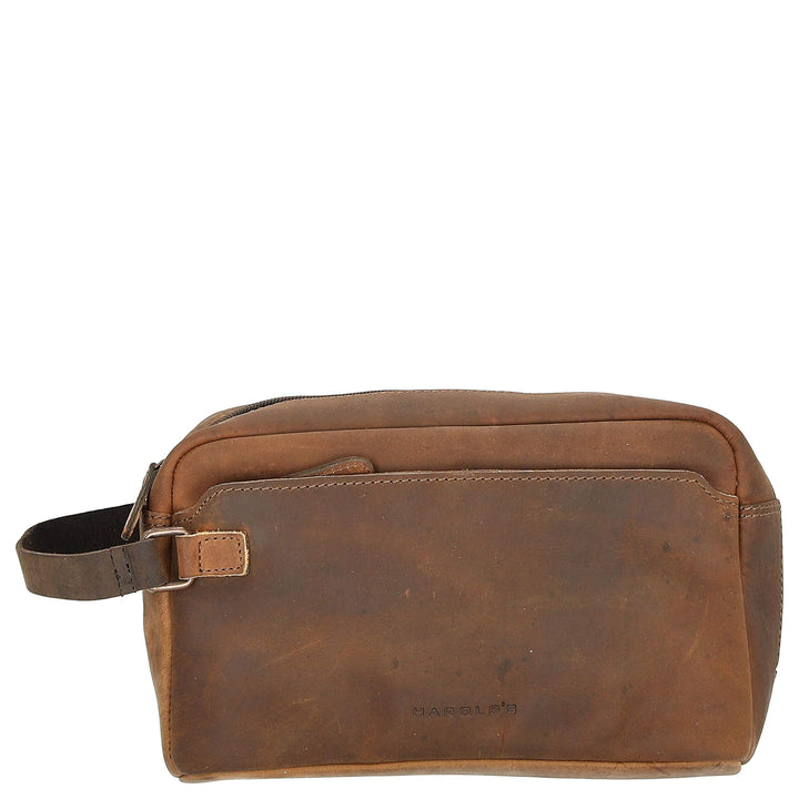 Harolds Antik Kulturbeutel 27 cm Natur