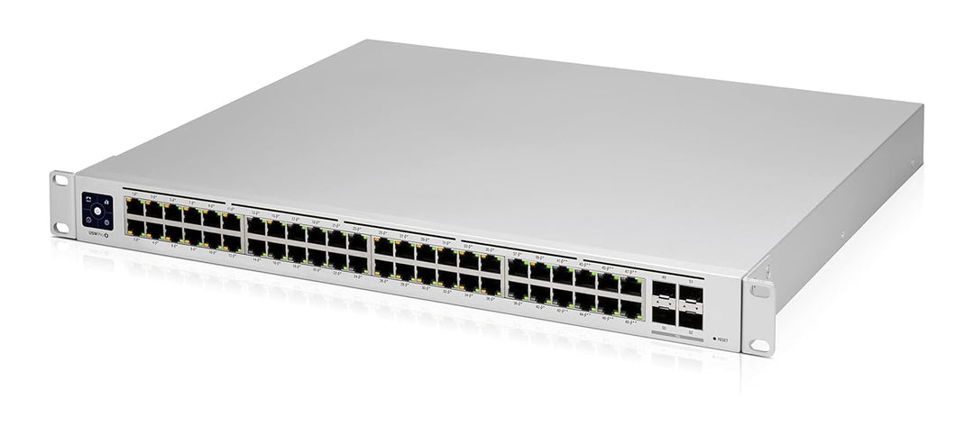 Ubiquiti USW-PRO-48-POE UniFi-Switch, Gen2, 8X PoE ++, 48x Gigabit LAN, 660W, 4X SFP+ Single