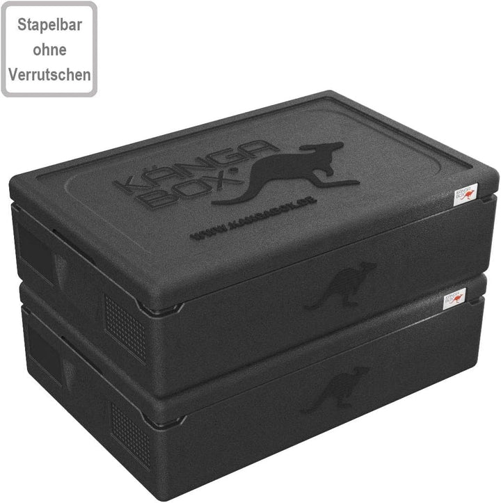 Thermobox Expert GN 1/1 21-46L – Stabiler Boden-Deckel-Konstruktion, glatter Innenfläche, Styroporbo