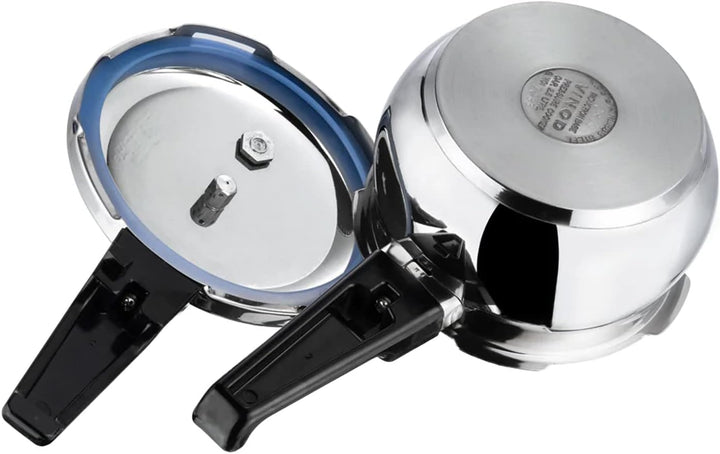 VINOD Belly Shape Edelstahl-Induktions-Schnellkochtopf/Druckkanne, Instant Pot Multi-Kocher (2,5 Lit