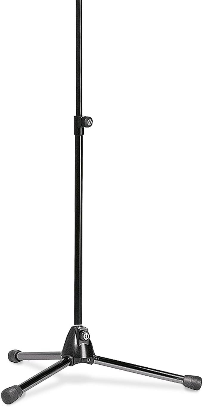 K&M 118/1 Orchesternotenpult Schwarz – Ausziehbarer Notenständer 68 – 121 cm – klappbare Aluminium-P