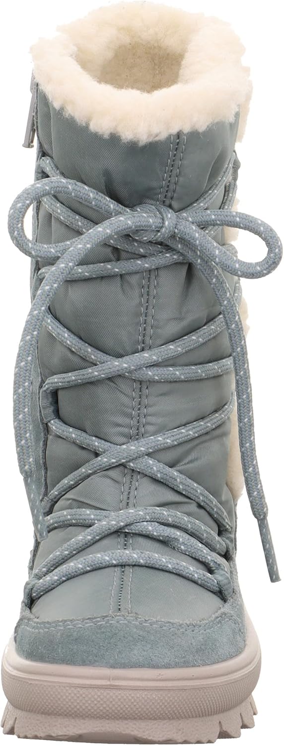 Superfit Girl's Flavia Snow Boot, Hellgrün 7500