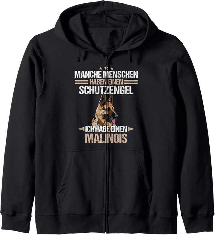 Malinois Hund Kapuzenjacke