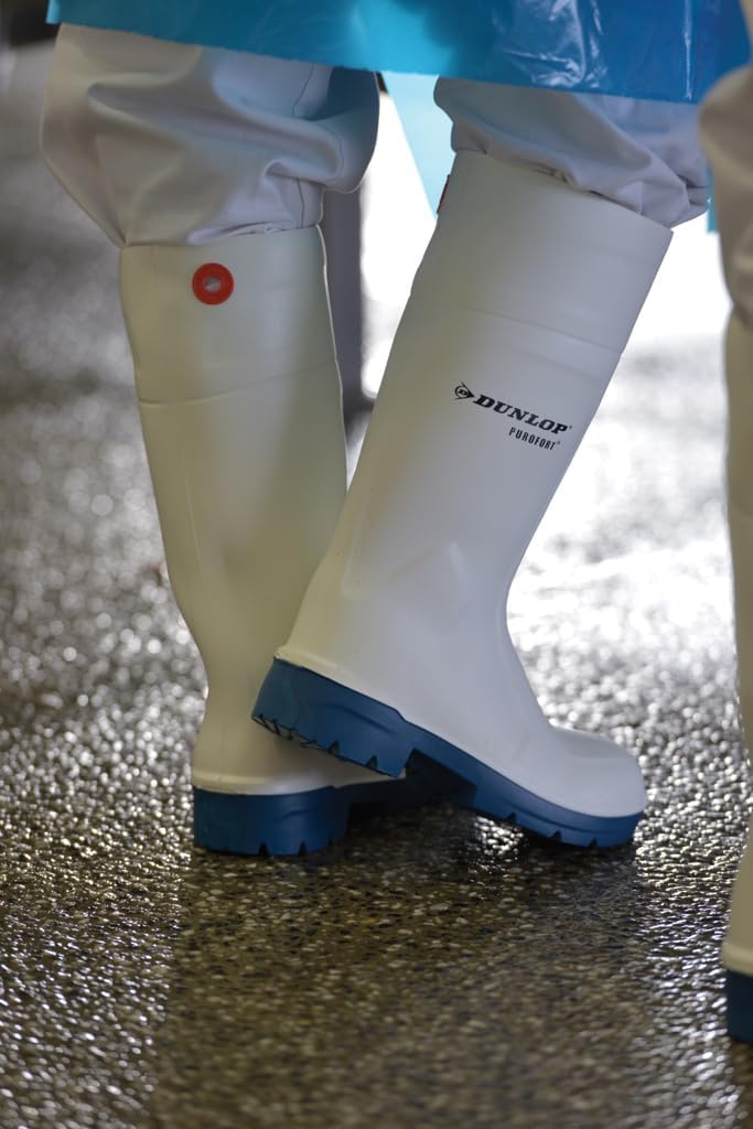 Dunlop Protective Footwear Purofort FoodPro MultiGrip safety Unisex-Erwachsene Gummistiefel, Weiss 4