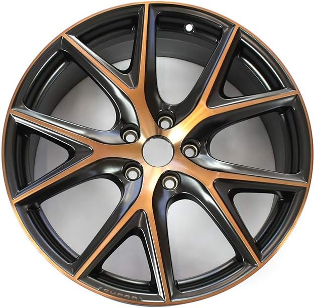 Seat 575601025ANXEB Aluminiumfelge 19 Zoll Tuning Leichtmetallfelge Sport Felge Schwarz/Kupfer Cupra