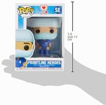 Funko Pop! Heroes: Front Line Worker-Male #1 - Vinyl-Sammelfigur - Geschenkidee - Offizielle Handels