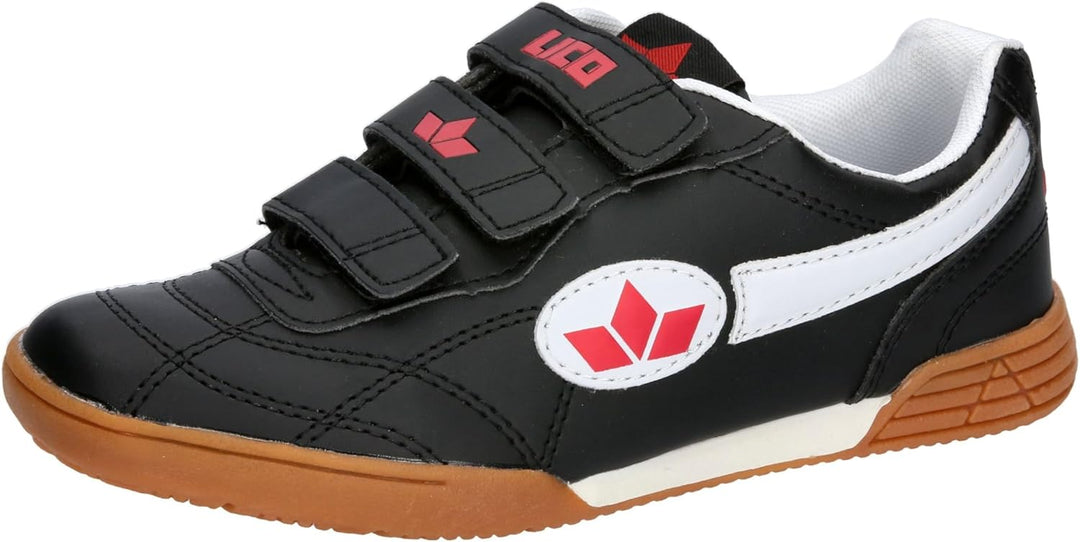Lico Unisex Kinder Bernie V Hallenturnschuhe(Klettverschlüsse können variieren) 34 EU Schwarz, 34 EU