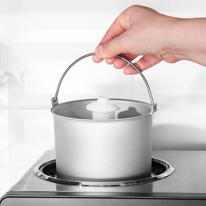 GASTROBACK #42900 Design Eismaschine Advanced Control mit Kompressor, 2 in 1 Eismaschine & Joghurtbe