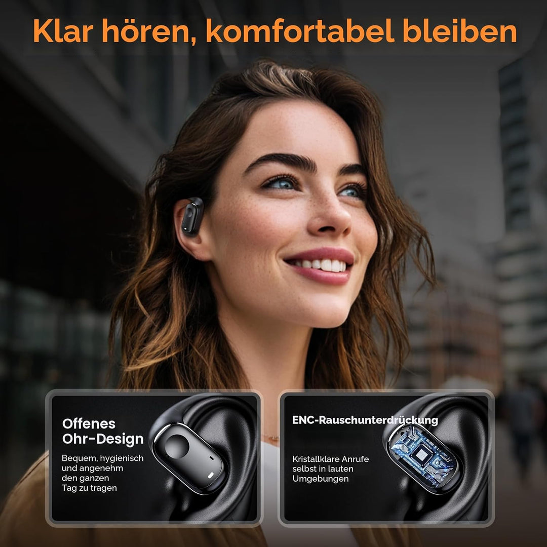 Kentfaith KI Übersetzer Kopfhörer, 3-in-1 Bluetooth 5.3 Echtzeit Übersetzungskopfhörer mit 150 Sprac