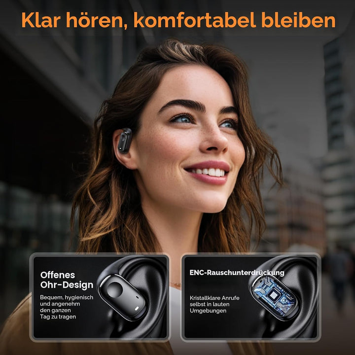 Kentfaith KI Übersetzer Kopfhörer, 3-in-1 Bluetooth 5.3 Echtzeit Übersetzungskopfhörer mit 150 Sprac