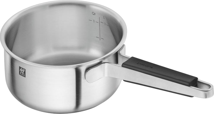 ZWILLING PURE Kochtopfset, 5-tlg, 18/10 Edelstahl, Stay-Cool-Griffe, Spülmaschinengeeignet, Integrie