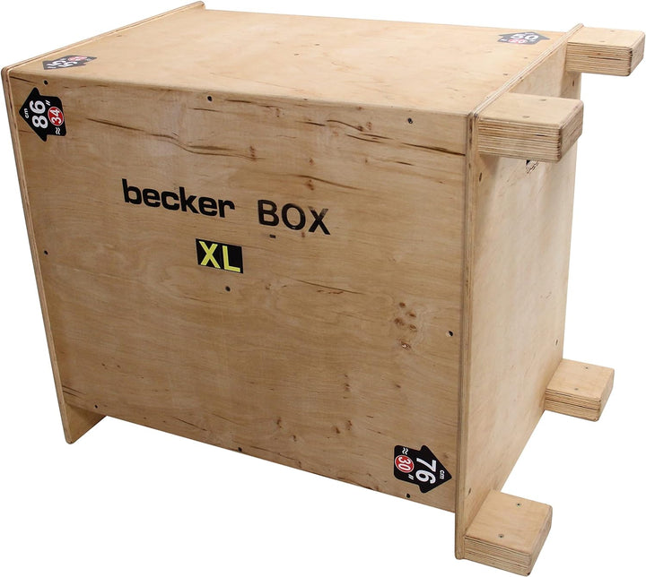 BeckerTechnik Germany Becker Box XL, Weltneuheit, 6 in 1 Box (BSG 28955) einzigartige Plyo Box mit 6