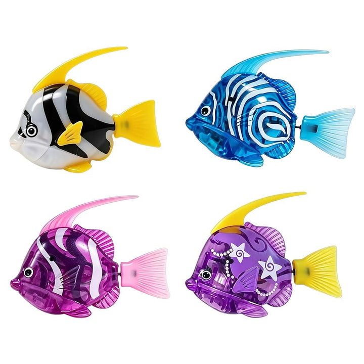 4 Stück Elektronischer Haustier Fisch, Schwimmende Fische Spielzeug, Elektrische Fische Katze Spielz