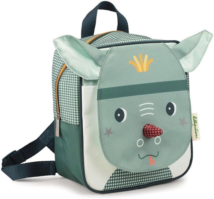 Lilliputiens Magic Joe Kinderrucksack, grün, Einheitsgrösse