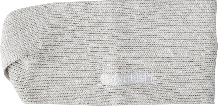 Calvin Klein Jeans Damen Stirnband Essential Knit Headband, Grau (Cement)
