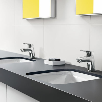 hansgrohe Wasserhahn Logis (Armatur mit Auslauf Höhe 70mm, ohne Ablaufgarnitur) Chrom Chrom Auslaufh