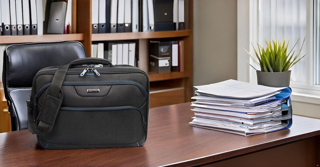 Laptoptasche Executive Line Lima, aus Polyester, ca. 44 x 31 x 13 cm, schwarz