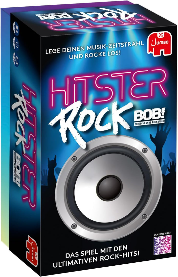 Hitster Rock, EIN Party- und Kartenspiel für Erwachsene und Familien - 2 bis 10 Spieler ab 16 Jahren