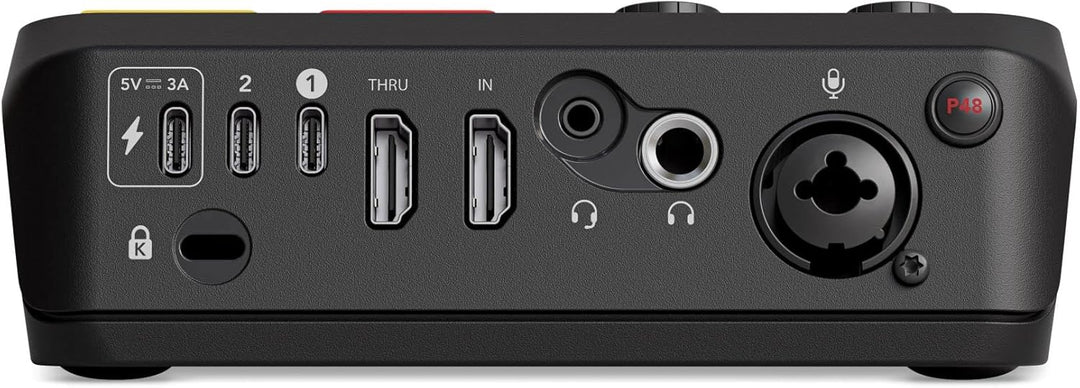 RØDE X Streamer X Professionelles Audio Interface und 4K Video Capture Card mit XLR-, HDMI- und TRRS