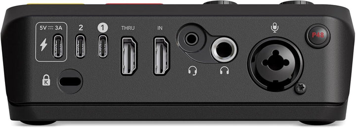 RØDE X Streamer X Professionelles Audio Interface und 4K Video Capture Card mit XLR-, HDMI- und TRRS