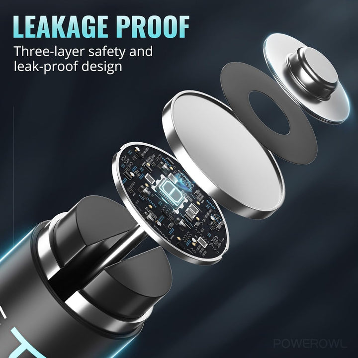 POWEROWL Batterien AA 1,5 V Lithium AA Batterien 12 Stück (Nicht Wiederaufladbare) für High-Tech Ger