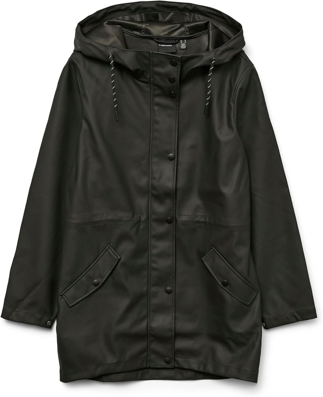 VERO MODA Damen Vmmalou Coated Jacket Noos XS Tall Peat, XS Tall Peat