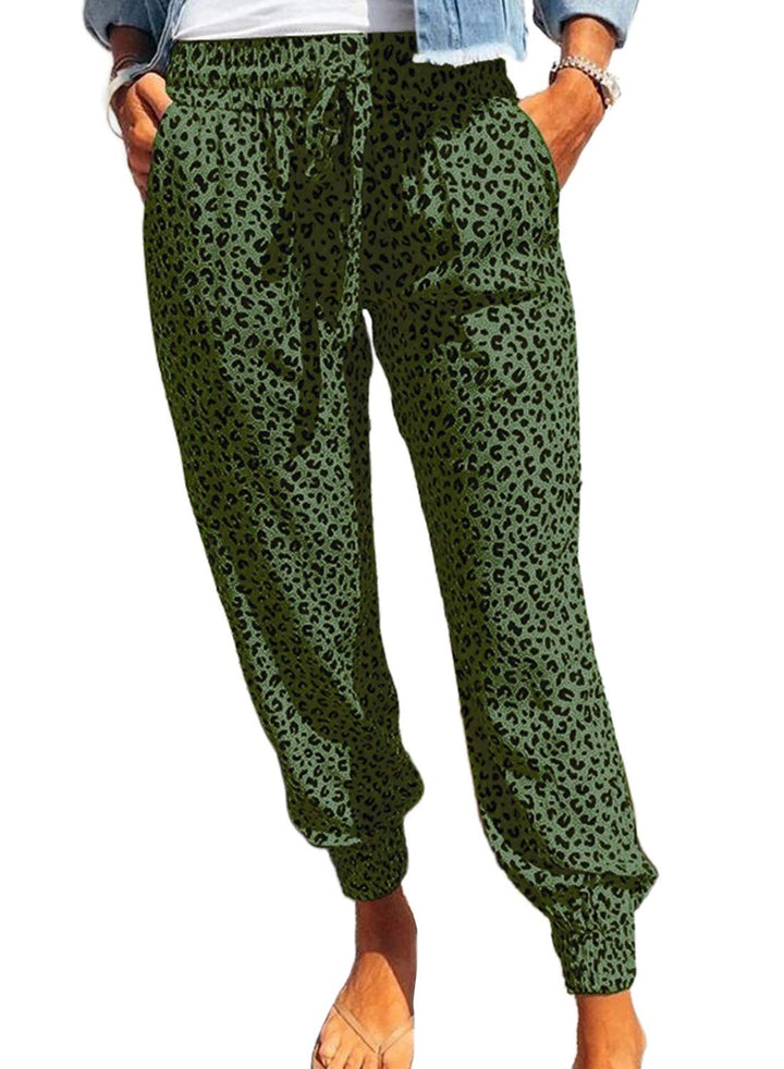 Dokotoo Damen Jogginghose Lang Freizeithose Sporthose Elastisch Pumphose Haremshose Lässige Lose Sto