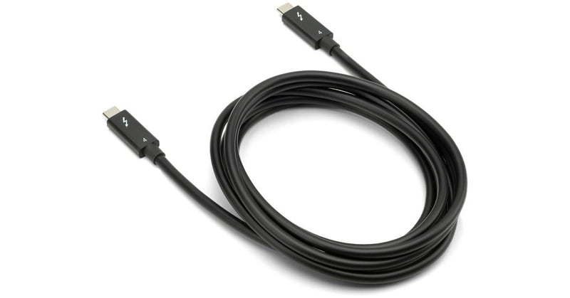 OWC - 2,0m Thunderbolt 4 / USB-C Kabel - Voll funktionsfähig für alle Thunderbolt 3 und 4, USB-C, un