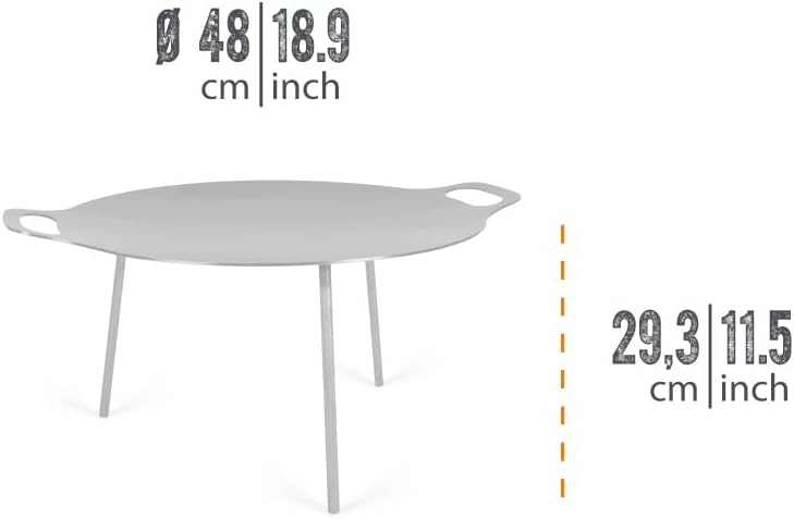 Petromax Grill- und Feuerschale (fs48 - Ø48cm) 48 cm, 48 cm