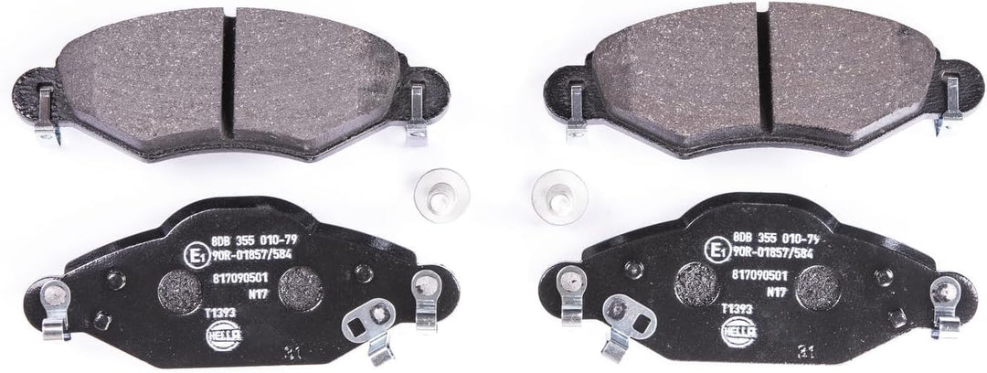 HELLA PAGID 8DB 355 010-791 Bremsbelagsatz - T1393 - Dicke/Stärke: 16.8mm - Bremssystem: Bosch - mit