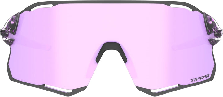 Tifosi Unisex Rail Race Sonnenbrille, Kristallviolett (Hellviolett/Transparent)